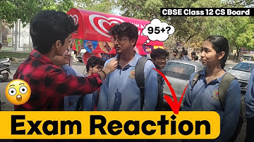 *Exam Reaction!* Class 12 Computer Science🔥😱 | Hard? Easy? 95+? | Nitin Paliwal