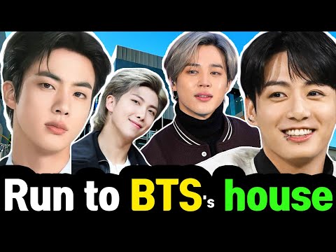BTS'den Jungkook, RM, Jimin ve Jin'in yaşadığı tüm evleri sadece 15 dakikada ziyaret edin.#BTS Turu6