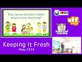 Keeping It Fresh Conference May 2024