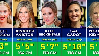 👧 Tallest and Shortest Actresses | Heights of Famous Actresses
