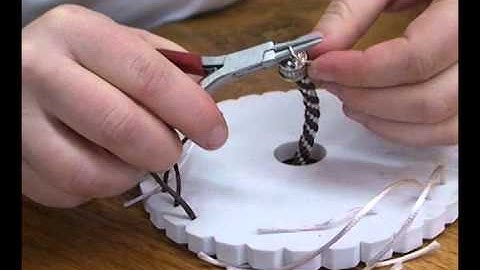 Kumihimo - How to End