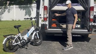 Bed Extension, Garage Storage Options, 2 Scooters and an EBike : My Versatile Winnebago Solis 59PX