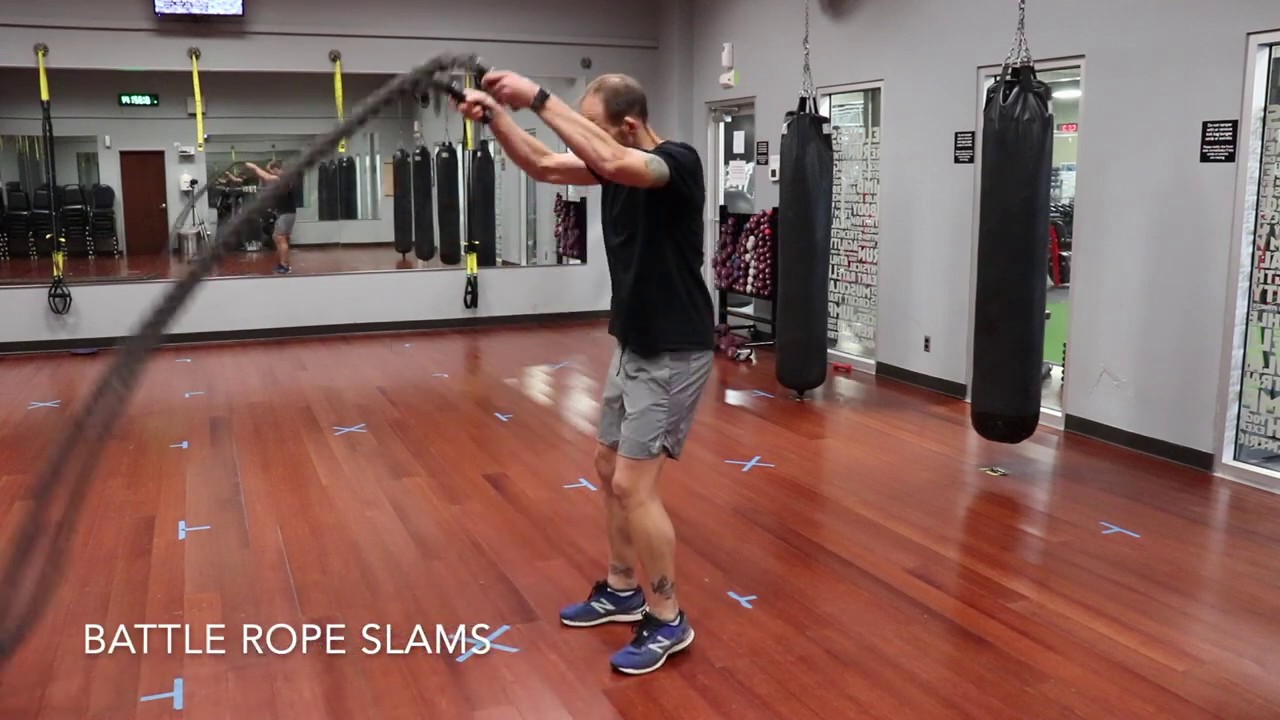 Battle Rope Slams YouTube