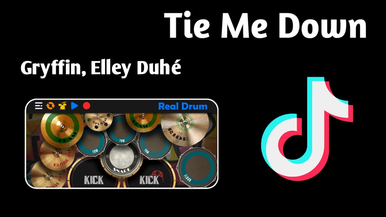 Tie Me Down Gryffin, Elley Duhé Real drum cover YouTube