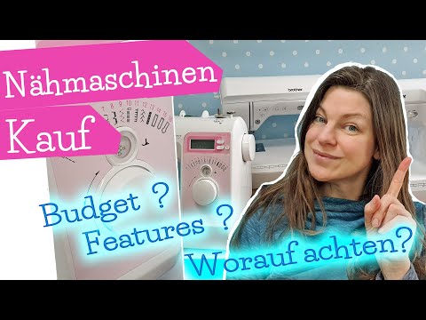 Video: Regeln Für Die Auswahl Einer Nähmaschine