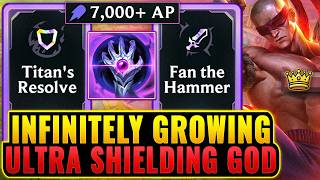 New Titan's Resolve Augment = Infinite Stats Broken Stacking Interaction | League Arena Gameplay