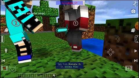 Minecraft animation animate it plus intro part 1