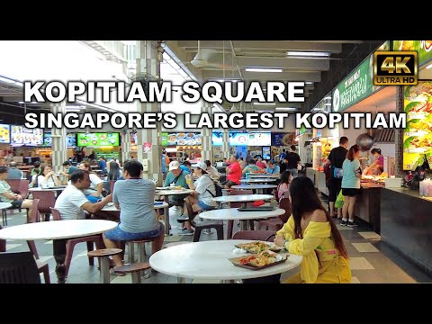 Kopitiam Square Singapore's largest Kopitiam food court kopitiam