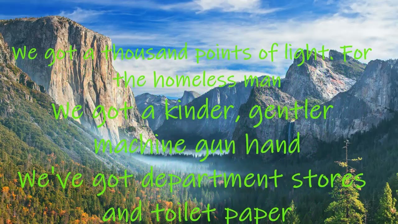 Rockin  in the Free World w Lyrics