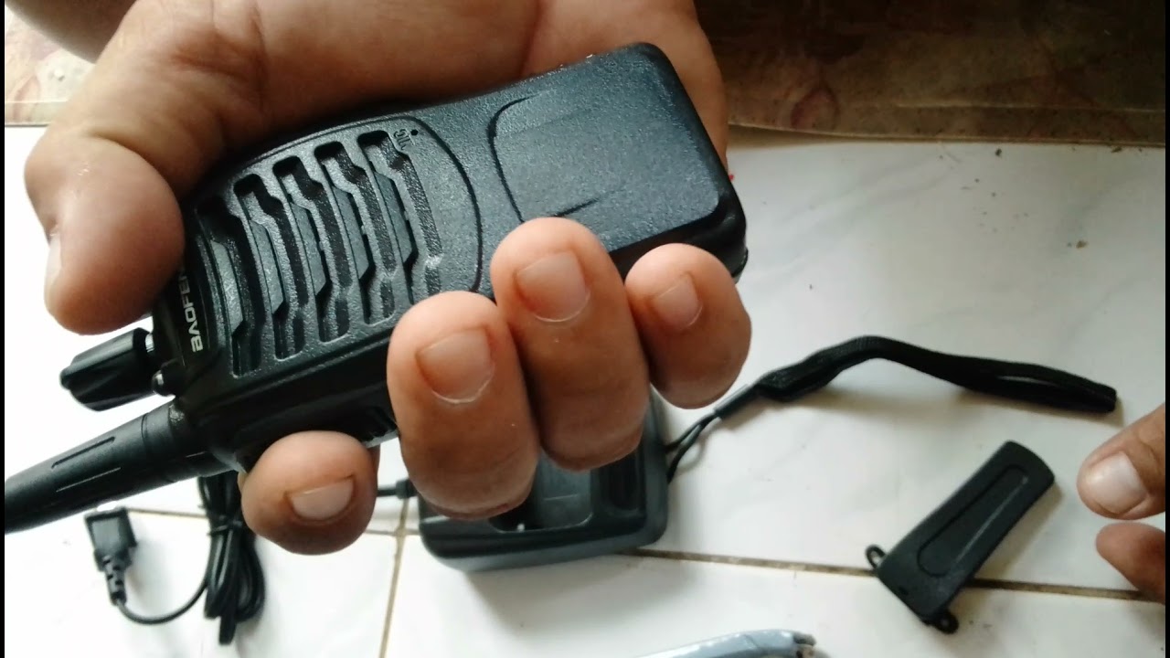 BAOFENG BF888S VHF/UHF FM TRANSCEIVER TwoWay Radio YouTube