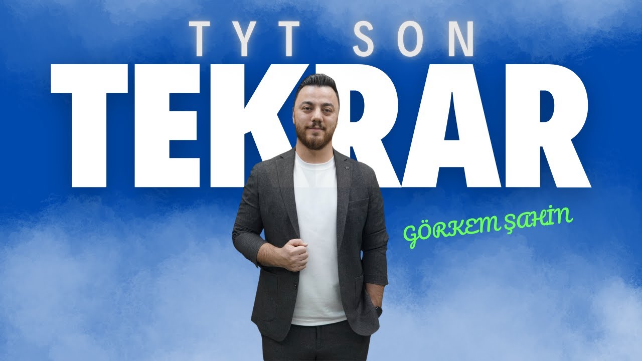 2025 TYT Kimya Full Tekrar ⚡ Son 1 Gün Tüm Konular