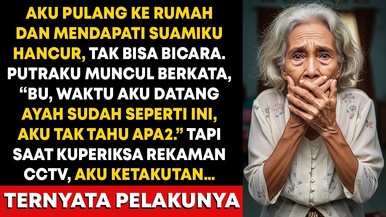 Kudapati Suamiku Menangis, Anakku Tak Tahu Mengapa—Tapi Saat Kulihat CCTV…