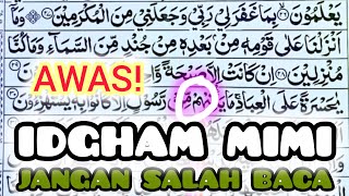AWAS! JANGAN SALAH BACA! CARA MEMBACA IDGHAM MIMI DI SURAH YASIN