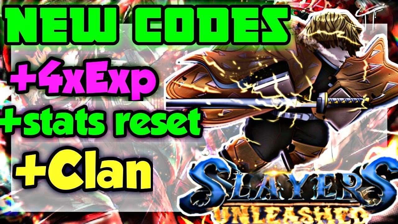 Slayers Unleashed Codes ([month] [year] Codes) - The Game