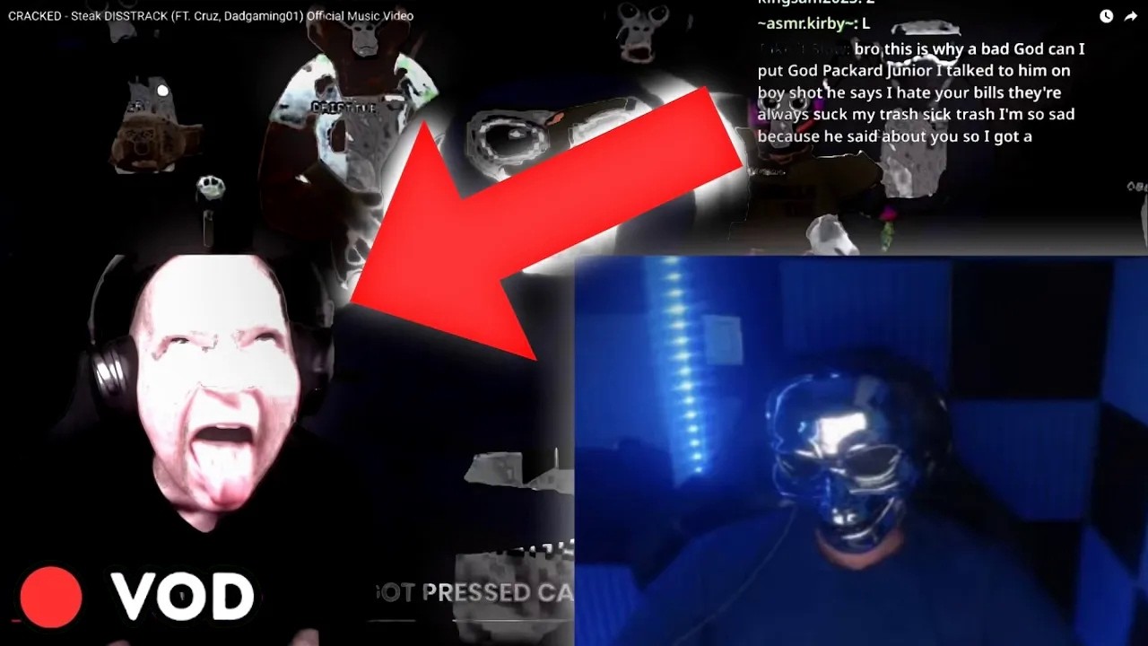 my response to steak's reaction.. (Samgaming01's Uncut Livestream ...