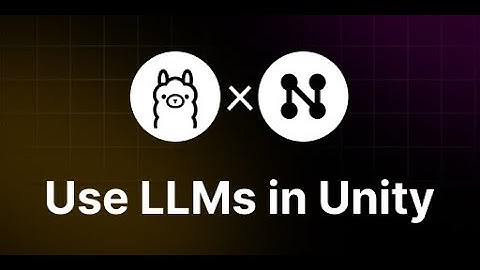 Use Large Language Models (LLMs) in Unity Locally!