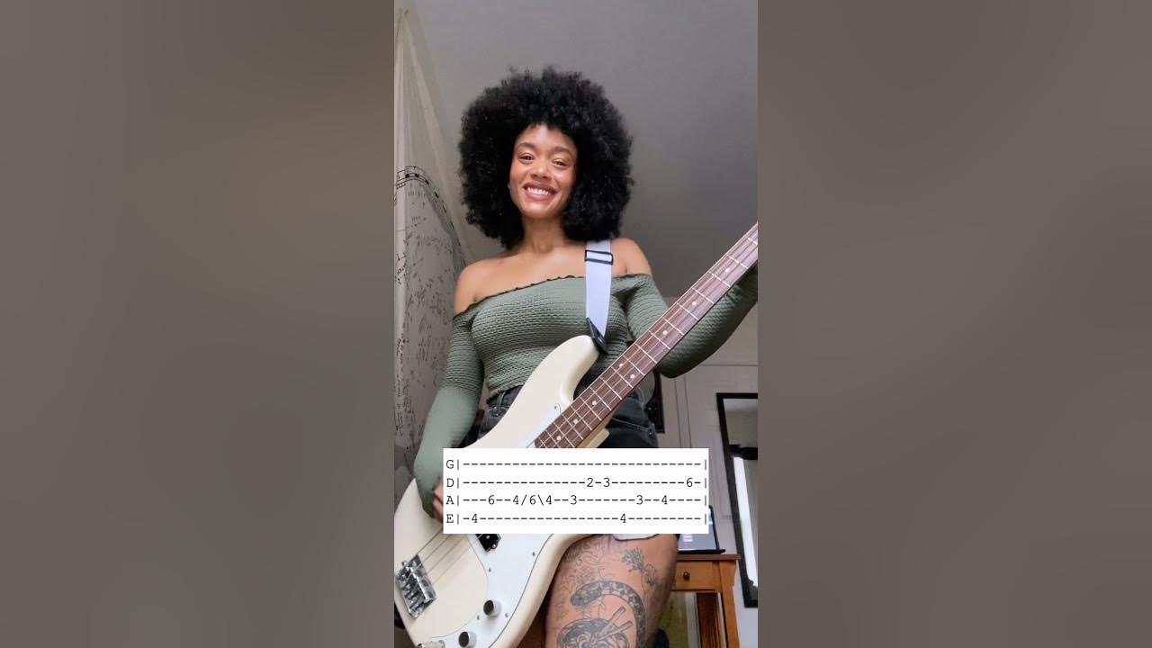 Grover Washington Jr. ft. Bill Withers - Just the Two Of Us [BASS TAB by April Kae]  #fashion #tabs