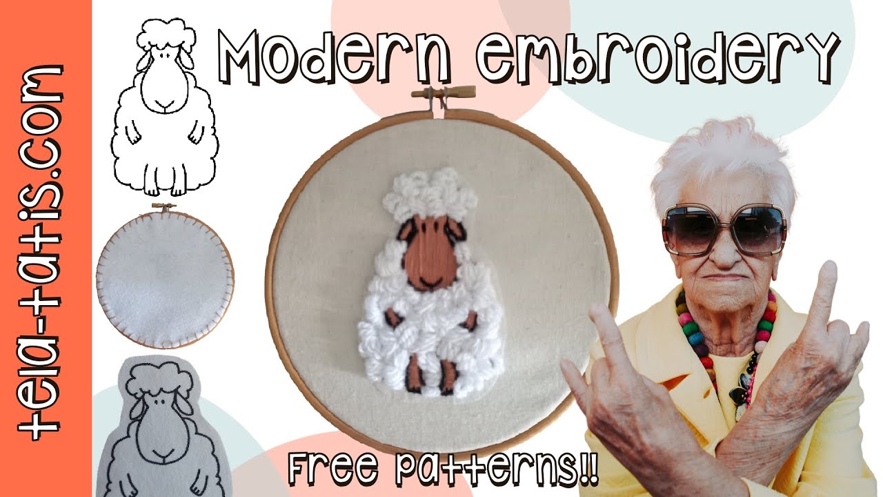 how to transfer PDF embroidery pattern to fabric using home printer 