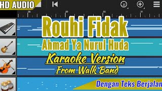 Karaoke Ahmad Ya Nurul Huda | Rouhi Fidak