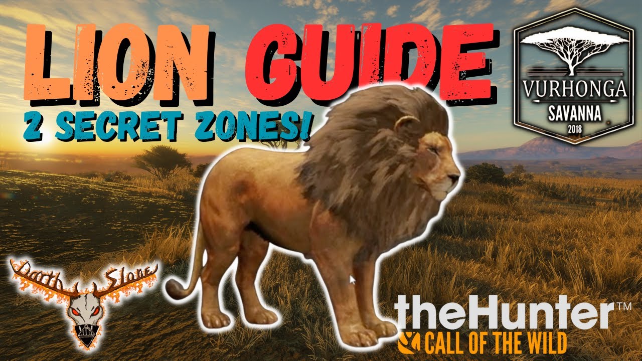 Vurhonga Savanna Lion Guide With Two Secret Zones! the Hunter Call of