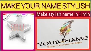 How to make name stylish ll Without any software screenshot 2