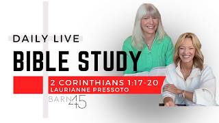 It's guest day Laurianne Pressoto  in 2 Corinthians 1:17-20