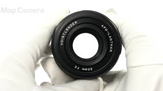 Voigtlander (フォクトレンダー) APO-LANTHAR 50mm F2 Aspherical E-Mount（ソニーE用/フルサイズ対応） 美品