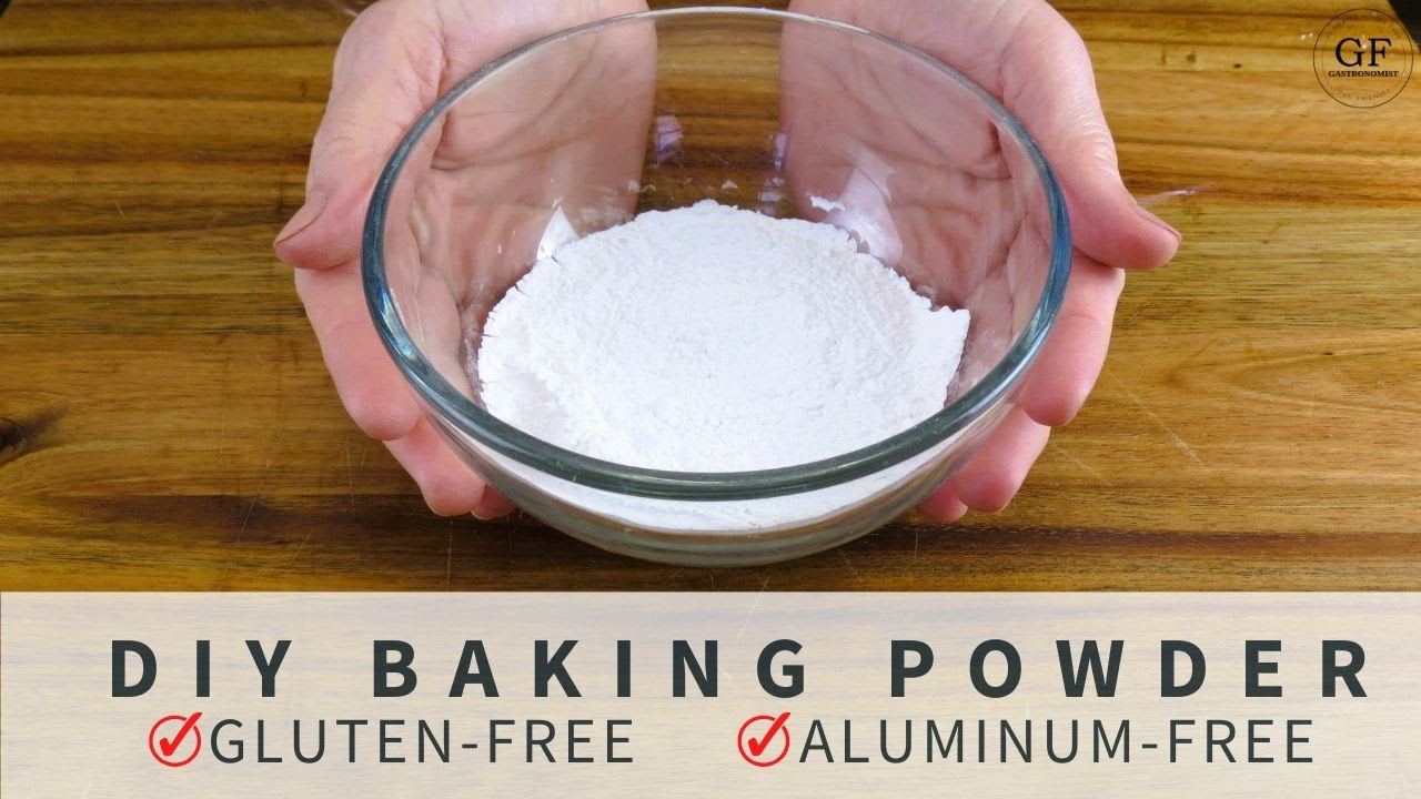 How to make GLUTEN-FREE BAKING POWDER at home? - YouTube