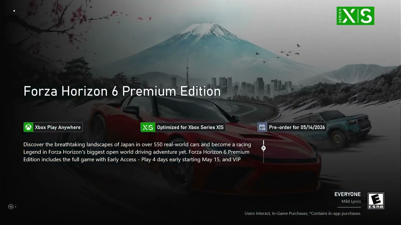 forzaページ How to Pre-Load Forze Horizion 6 - YouTube