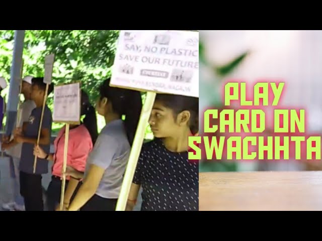 Playcard Exhibition on Swachhta | SBSI 2.0 | Majoraty, Nagaon | Uttaran Janakalyan Samity. class=