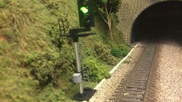 First signal on the layout