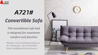 A721# Enjoy extra versatility with the Convertible Click Clack Sofa Bed