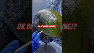 Have you tried weathering with oil paints? How about, oil dot streaking? #paintreview #oilpainting