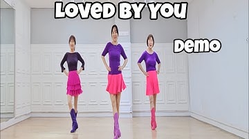 Loved by You - Line Dance (Demo) | Absolute Beginner