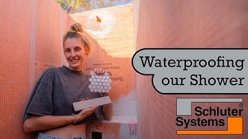 Waterproofing Our Bathroom - Schluter Kerdi Membrane | Skoolie Conversion Ep. 30