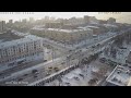 Митинг в Челябинске январь 2021 (перекресток Ленина-Энгельса) ускоренное видео