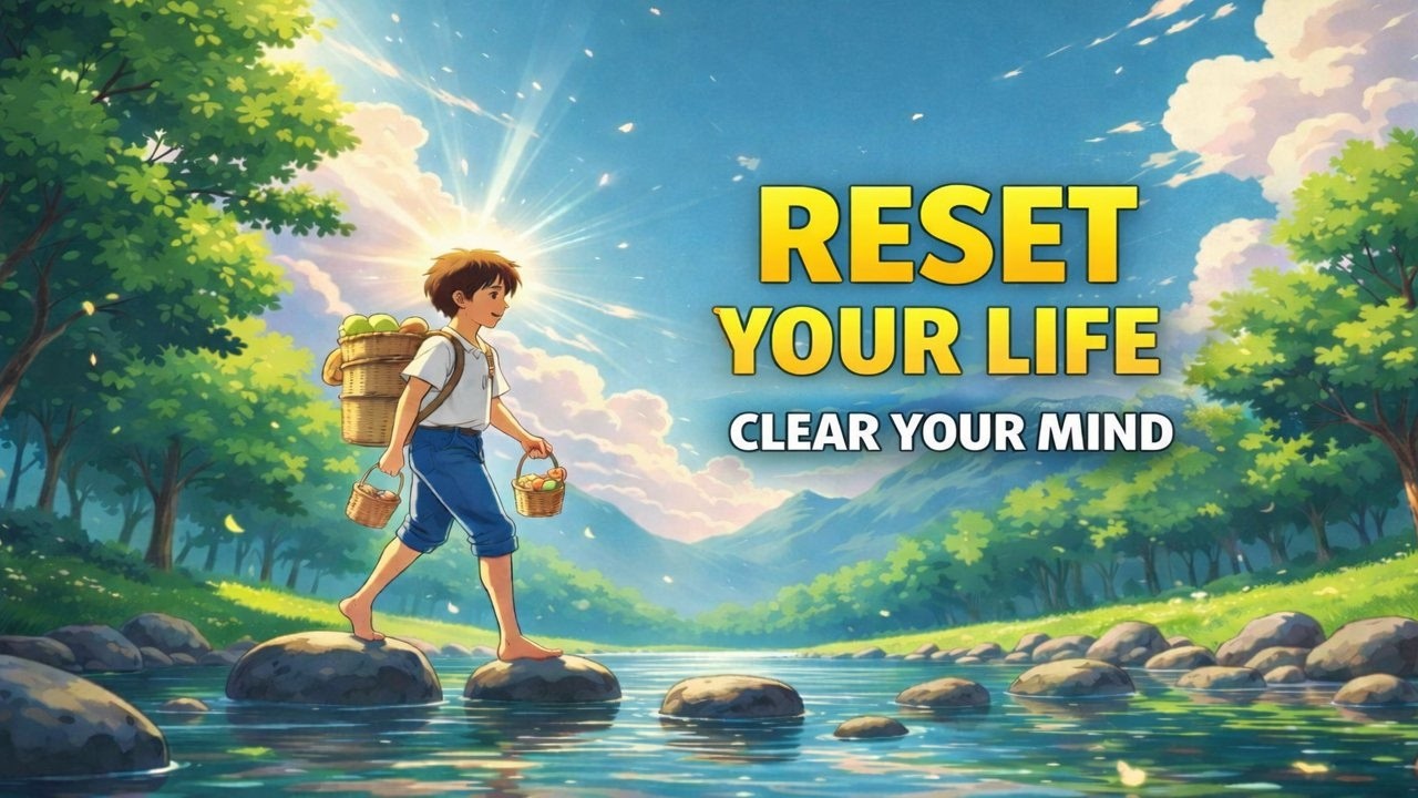 Reset Your Mind - A powerful Motivational Story  | Ghibli Webs | The Man Who Stopped Thinking