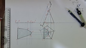 #8 Section of solid Engineering Graphics Mumbai university Section of cone MSBTE DGsir