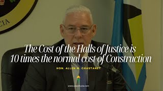 Saint Lucia's Hall of Justice will cost 10 Times the Normal Building Costs