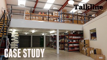 Storage Mezzanine Floor - Talkline Case Study