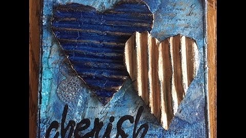 Mixed Media Canvas Tutorial - Perfect for Beginners