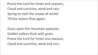 Ode to joy - Fill your hearts with joy and gladness chords
