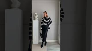 HOW TO STYLE THE STRIPPED JUMPER