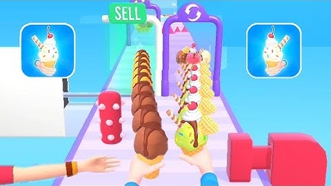 Ice Cream Rush 🍦||New Gameplay (iOS & Android) Walkthrough part 3