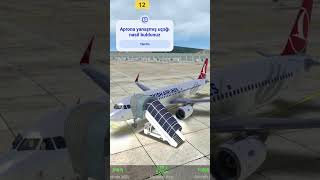 Sapasağlam Indik A320Neo Kısa Piste Iniş Yaptı, Aprona Yanaştık Ve Yolcuları Indiriyoruz