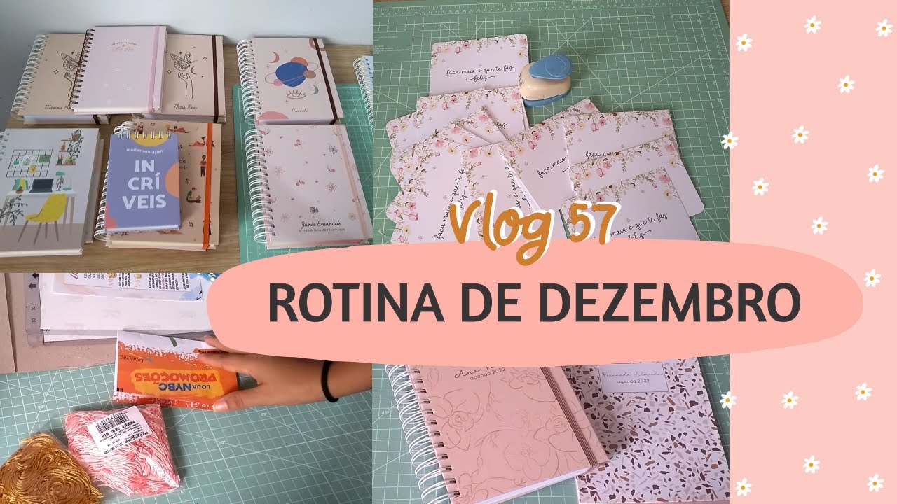 Studio Vlog #57 ✨🎄 Rotina de encomendas, comprinhas e novos cartões de agradecimento