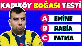 Kadıköy Boğası Testi 🌹Kadıköy Boğasını Tanıyor Musun❓ Ünlü Bulmaca🔥