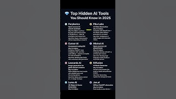 Top 10 Hidden Gem AI Tools 💎 You’ve Never Heard Of (2025 Edition)