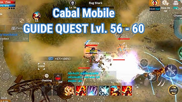 Cabal Mobile Ph. GUIDE QUEST Lvl. 55 - 60