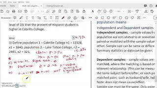 OpenStax Statistics Ch 10.3 Hypothesis Test two proportions # 4
